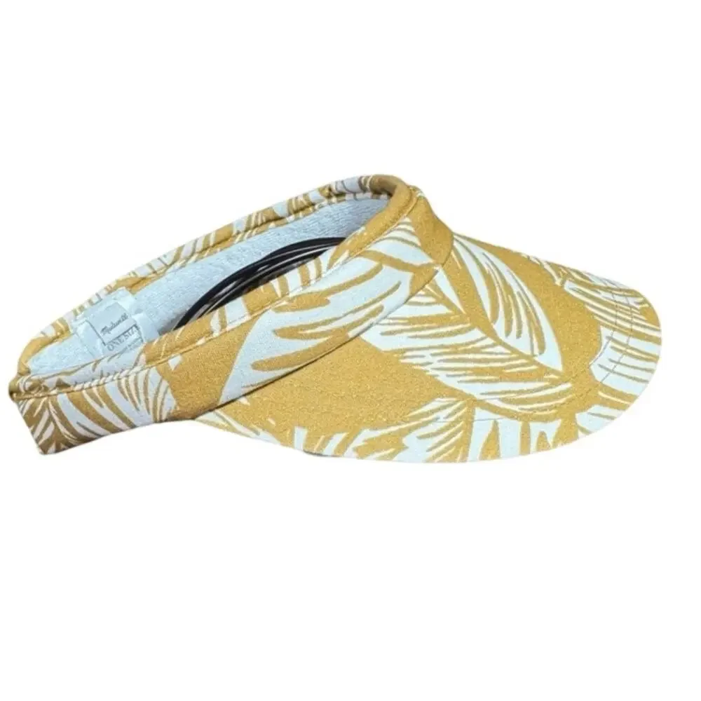 Madewell Headband Visor, Desert Dune, Terry Lined Band